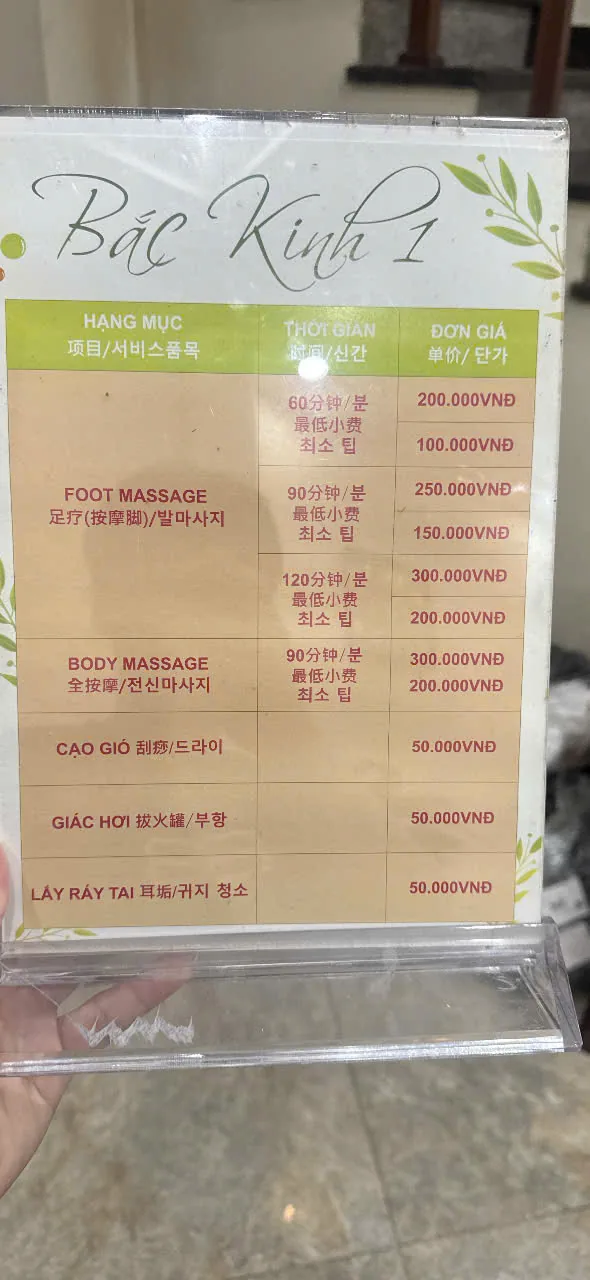 Bảng giá dịch vụ chung chụp tại quầy